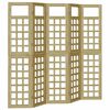 vidaXL &Eacute;cran de confidentialit&eacute; Marron miel 200 x 180 cm