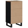 vidaXL Buffet avec 3 tiroirs 40x33,5x75 cm bois massif de récupération