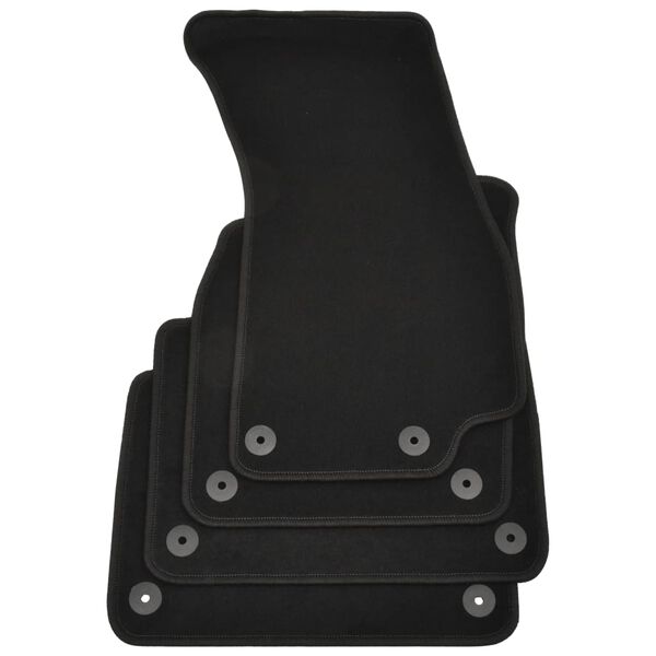 vidaXL Ensemble de tapis de voiture 4 pcs pour Audi A8