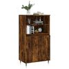 vidaXL Buffet haut Ch&ecirc;ne fum&eacute; 60x36x110 cm Bois d'ing&eacute;nierie