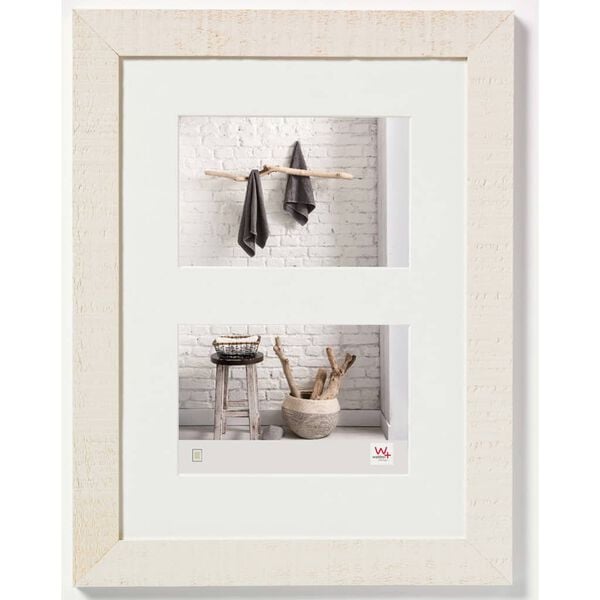 Walther Design Cadre photo Home 2x15x20 cm Blanc