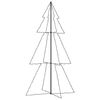 vidaXL Arbre de Noël cône 300 LED d'intérieur/d'extérieur 120x220 cm