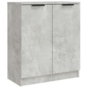 vidaXL Buffet Gris b&eacute;ton 60x30x70 cm Bois d'ing&eacute;nierie