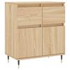 vidaXL Buffet Chêne sonoma 60x35x70 cm Bois d'ingénierie