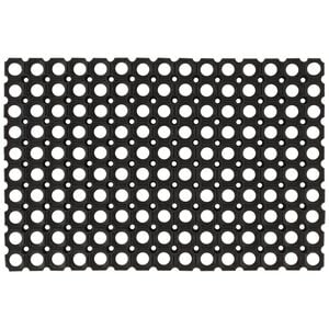 vidaXL Paillasson rectangulaire 40x60 cm caoutchouc