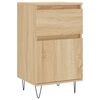 vidaXL Buffet ch&ecirc;ne sonoma 40x35x70 cm bois d'ing&eacute;nierie