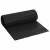 vidaXL Feuille de drainage nervur&eacute;e Noir 0,5 x 10 m HDPE