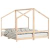 vidaXL Cadre de lit pour enfants 2x(90x200) cm bois de pin massif
