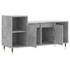 vidaXL Meuble TV Gris b&eacute;ton 100x35x55 cm Bois d'ing&eacute;nierie