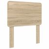 vidaXL Tête de lit Chêne Sonoma 90 cm Bois d'ingénierie