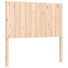vidaXL Cadre de lit sans matelas 100x200 cm bois massif de pin