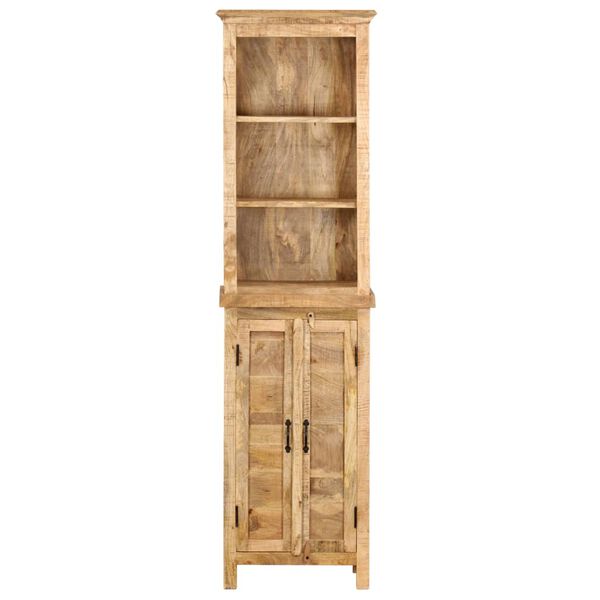 vidaXL Biblioth&egrave;que 50 x 30 x 180 cm Bois massif de manguier