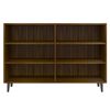vidaXL Buffet chêne marron 103,5x35x70 cm bois d'ingénierie