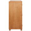 vidaXL Armoire avec stockage avec porte Marron Bois d'ing&eacute;nierie