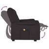 vidaXL Fauteuil de massage inclinable et porte-gobelet 2 places noir
