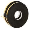 vidaXL Ruban adh&eacute;sif en mousse 2 pc Noir 20mm x 10m Mousse CR