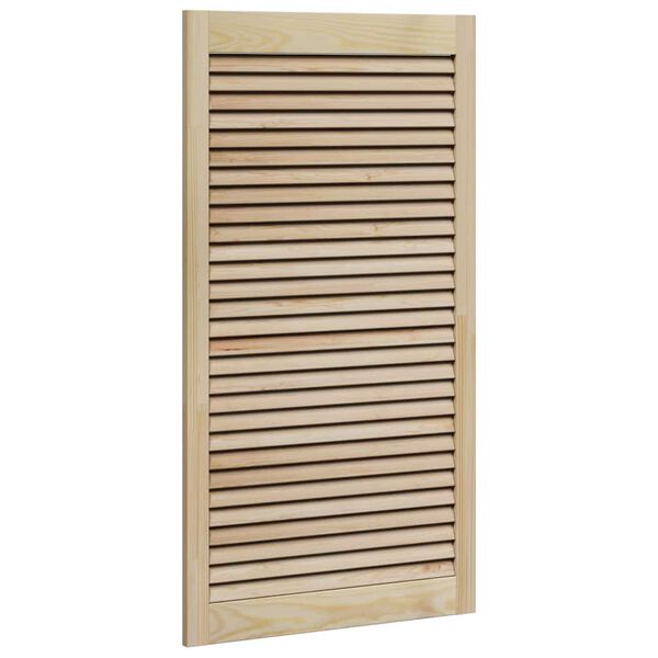 vidaXL Porte de Cabinet avec porte 2 pcs Naturel 110 x 2,1 x 59,5 cm
