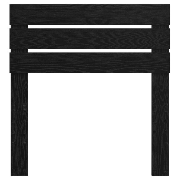 vidaXL T&ecirc;te de lit Ch&ecirc;ne noir 100 cm Bois d'ing&eacute;nierie