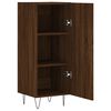 vidaXL Buffet Chêne marron 34,5x34x90 cm Bois d'ingénierie