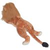 vidaXL Lion en peluche Marron XXL
