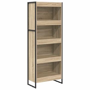 vidaXL Biblioth&egrave;que 60 x 30 x 155 cm Bois d'ing&eacute;nierie Sonoma