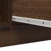 vidaXL Buffet tiroirs ch&ecirc;ne marron 100,5x35x98,5 cm bois d'ing&eacute;nierie