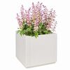 vidaXL Cache-pot de jardin Blanc 36 x 36 x 35 cm Polypropylène