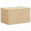 vidaXL Bo&icirc;te de rangement 2 pcs Cr&egrave;me 60 x 43 x 35 cm Tissu intiss&eacute;