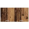 vidaXL Armoire suspendue Bois ancien 80 x 31 x 40 cm Bois d'ing&eacute;nierie