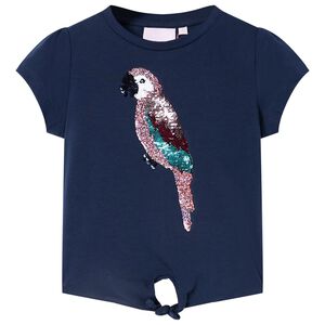 T-shirt pour enfants bleu marine 92