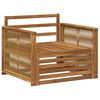 vidaXL Sofa de milieu ext&eacute;rieur Naturel