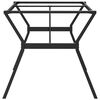 vidaXL Pieds de table &agrave; manger cadre en Y 160x80x73 cm acier