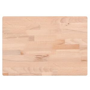 vidaXL Planche &agrave; d&eacute;couper 50x35x4 cm bois massif de h&ecirc;tre