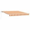vidaXL Auvent R&eacute;tractable Jaune et Orange 300 x 250 cm