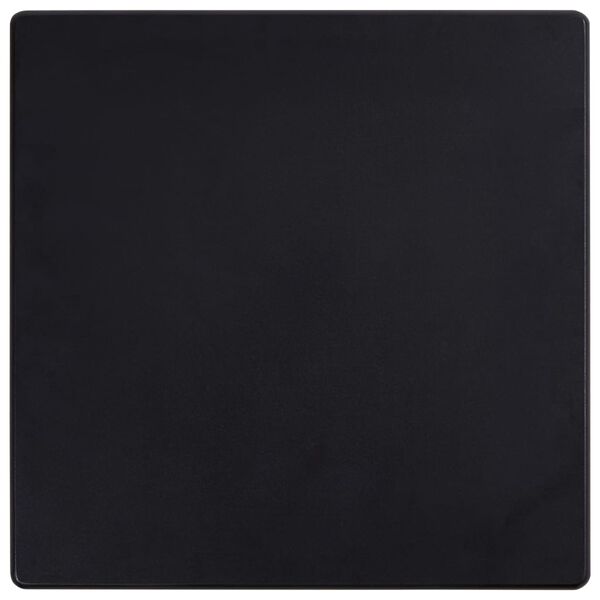 vidaXL Table de bar Noir 60x60x111 cm MDF