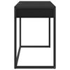vidaXL Bureau Ch&ecirc;ne noir 100 x 50 x 75 cm Bois d'ing&eacute;nierie
