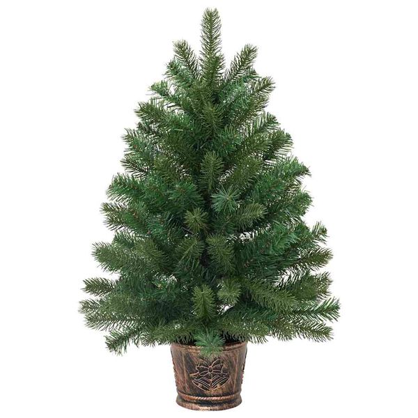 vidaXL Sapin de Noël artificiel avec 150 LED Vert 95 cm PE et PVC