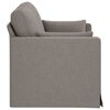 vidaXL Canap&eacute; Taupe 139 x 78 x 80 cm tissu