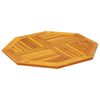 vidaXL Dessus de table 80x80x2,2 cm octogonal bois massif d'acacia