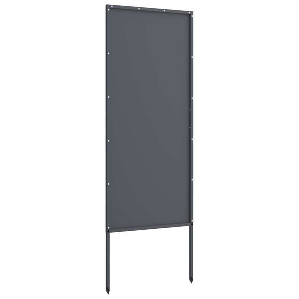 vidaXL &Eacute;cran de confidentialit&eacute; de jardin Anthracite 50 x 140 cm