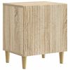 vidaXL Cabinet de chevet Ch&ecirc;ne Sonoma 43 x 34,5 x 50 cm