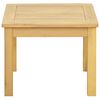 vidaXL Table basse Acacia clair 45 x 45 x 36 cm Bois d'Acacia Massif