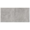 vidaXL Armoire murale Gris béton 80x39x40 cm Bois d'ingénierie