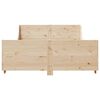 vidaXL Cadre de lit sans matelas 135x190 cm bois de pin massif