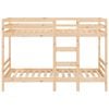 vidaXL Lit superposé sans matelas 90x190 cm bois de pin massif