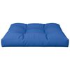 vidaXL Coussin de palette bleu royal 70x70x12 cm tissu