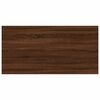 vidaXL &Eacute;tag&egrave;res murales 4 pcs ch&ecirc;ne marron 60x30x1,5cm bois ing&eacute;nierie