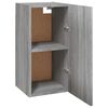 vidaXL Meubles TV Sonoma gris 30,5x30x60 cm Bois d'ing&eacute;nierie
