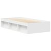 vidaXL Cadre de lit sans matelas blanc 90x200 cm