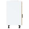 vidaXL Armoire de cuisine Porto ch&ecirc;ne sonoma bois d'ing&eacute;nierie
